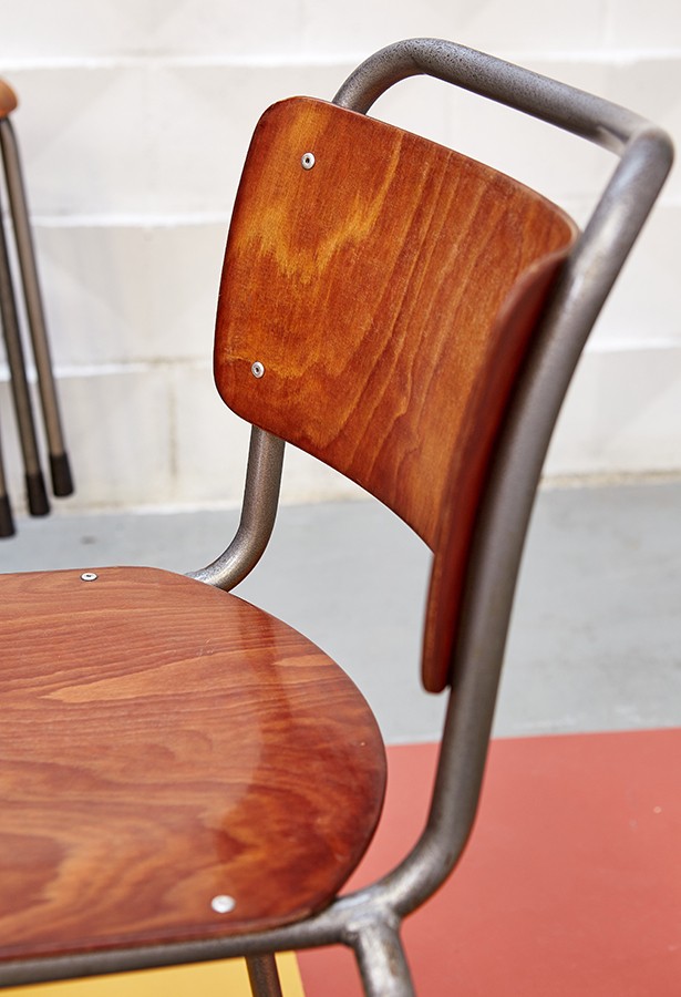 sillas-school chairs-gispen-vintage-años 50-la victoriana