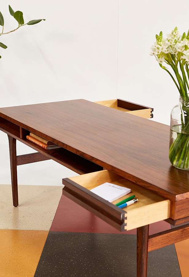 Mesa de centro cajones