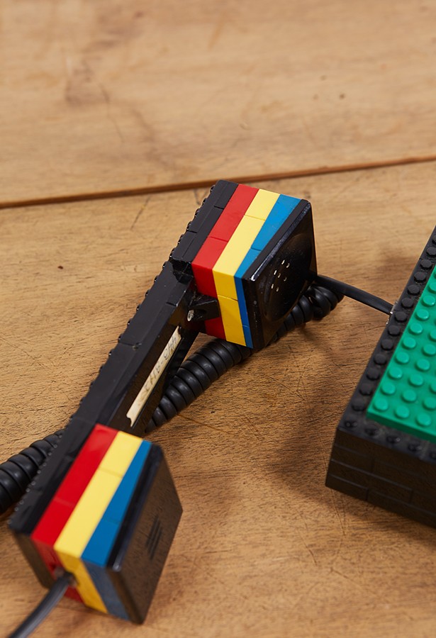 Teléfono Lego detalle auricular