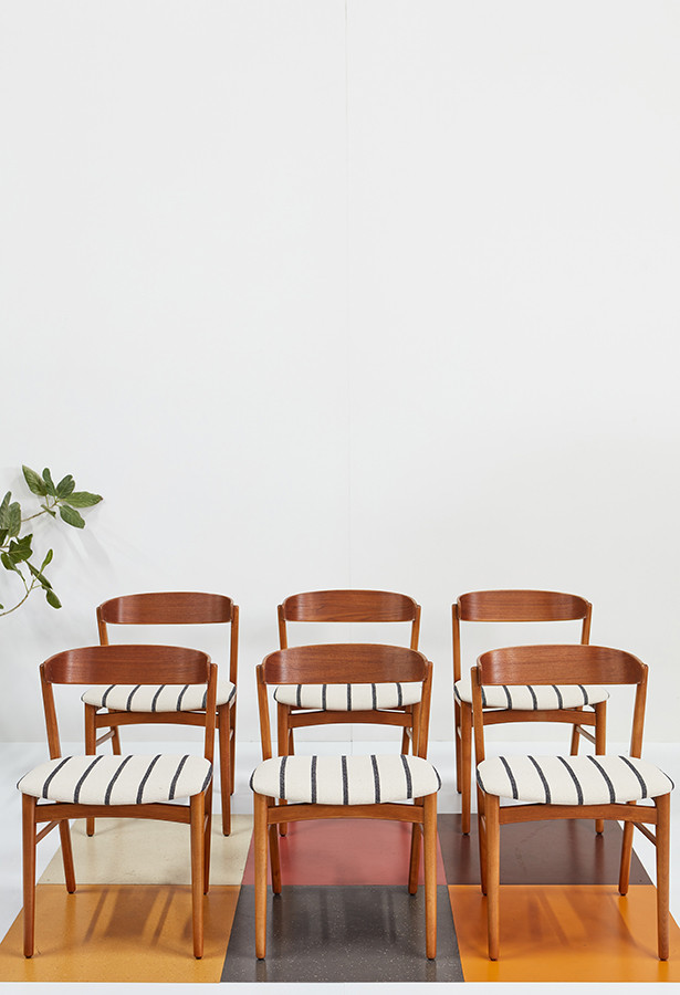 Conjunto 6 sillas danesas